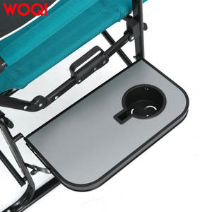 Silla de Director Woqi con Marco de Aluminio, Capacidad de Carga de 120 kg, Silla Plegable para Camping con Mesa Lateral, Uso en Exteriores y Jardín - Product Image 5