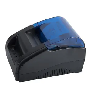Mini impresora térmica de recibos, dispositivo de impresión portátil de 58mm, Pos, inalámbrico, usado para comida rápida