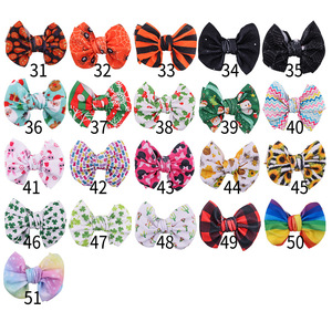 Tissu gaufré cheveux arcs Alligator pinces à cheveux pour <span class=keywords><strong>petites</strong></span> filles <span class=keywords><strong>écolières</strong></span> enfants photographique bricolage cheveux accessoires - Product Image 1
