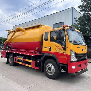 รถบรรทุกดูดสิ่งปฏิกูลระบบอัตโนมัติ20ลูกบาศก์เมตรรถบรรทุกดูดสิ่งปฏิกูลดีเซล4*2 - Product Image 6