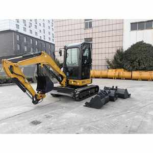 Mini-excavatrice XE27U de 2,8 tonnes, bras de rotation nul, pelle hydraulique fiable, moteur Kubota D1105, machine de construction compacte prête à l'emploi - Product Image 4