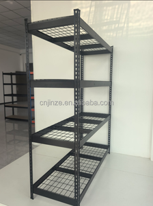 Rak Penyimpanan Gudang 4 Tingkat Kawat Baja Tanpa Baut Tipe Industri Heavy-Duty dengan Lapisan Anti Karat 160x60x183cm - Product Image 2