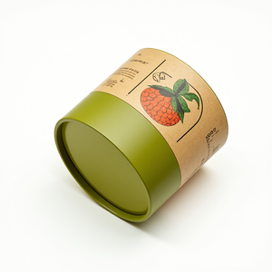 Custom Luxury Design Cylinder <b>Packaging</b> Box for Cosmetic Essential Oils Skincare Eyeliner Embossing Recyclable <b>Biodegradable</b> - Product Image 5