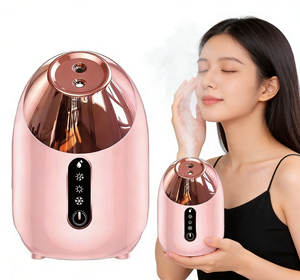 Appareil de soin du visage à vapeur chaude et froide pour usage domestique, pour homme et femme, appareil de soin du visage professionnel et sauna facial - Product Image 1