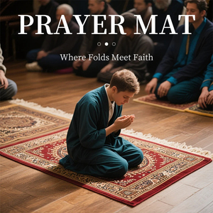 Tapis de prière musulman pour les prières musulmanes Grand cadeau de ramadan pour les hommes musulmans Tapis de prière portable pour femmes - Product Image 4