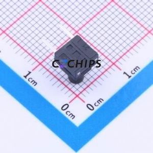K2-1839DF-K4SW-02 Tactile Switch Through hole Component (THT) Switch 2.5N Right Angle Insert 6.2mm 6.2mm - Product Image 2