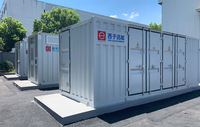 BOOSTESS Système de Stockage d'Énergie (BESS) 1MWh 5MWh 2MWh avec Refroidissement AC, pour Applications Hors Réseau, Hybrides et Connectées au Réseau, Conteneur Batterie