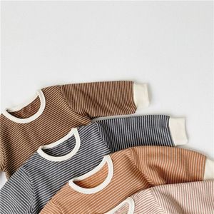 Conjunto de Ropa de Bebé de 3 Piezas al por Mayor, Conjuntos de Ropa de Bebé de Algodón de Manga Larga para Recién Nacidos, Niños y Niñas - Product Image 4