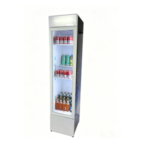 Refrigerador de 150L para hoteles y hogares, silencioso, enfriado por aire, de acero inoxidable, con puerta de vidrio simple engrosada, ahorrador de energía y anticongelante. - Product Image 2