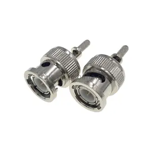 Fast Delivery RF Connector Coaxial BNC Male Plug For RG178 Cable