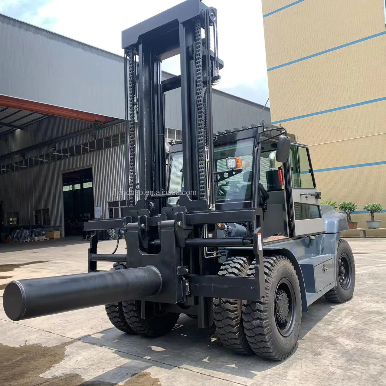 Xinghao top vender empilhadeiras a diesel 16ton 25tonn 3 metros de elevação altura diesel empilhadeira com anexo