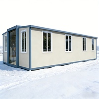 Maison conteneur à faible coût, bungalow pliable portable, alternative pour chambre d'hôtes dans la cour
