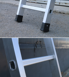 Dày tùy chỉnh đơn nhôm thẳng thang giá <span class=keywords><strong>2M</strong></span> 3m 4m 5M 6M - Product Image 6