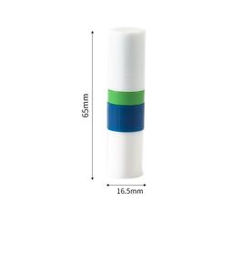 Leerer 2-in-1 Kunststoff-Naseninhalierer mit Schlüsselring Kunststoff-Nasenröhrchen Kunststoff-Nasenstick - Product Image 1