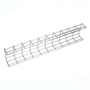 Customized Outdoor Rustproof Stainless Steel Superior Quality Powder Coated Wire Mesh Cable Tray