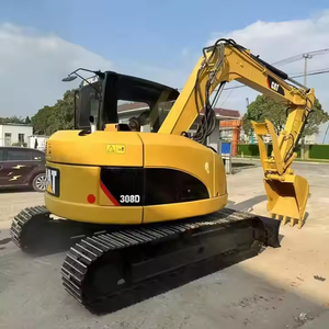 L'excavatrice de rendement élevé a utilisé l'excavatrice hydraulique japonaise originale de chenille de Caterpillar CAT308D à vendre - Product Image 4
