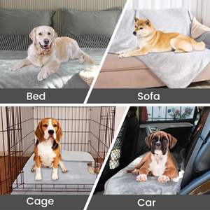 Premium Soft Warm 3 capas Pee Proof Sherpa Fleece Manta para cama - Product Image 6