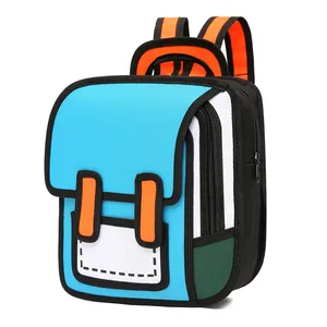 बच्चों की सांस पहनने के लिए प्रतिरोधी प्यारा स्कूल बैग बच्चों के लिए