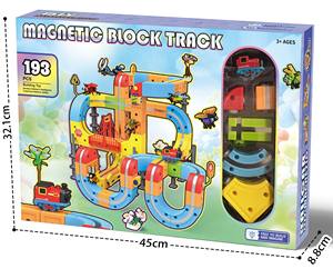 Treno Elettrico Anti-Gravità 3D Trasformabile con Blocchi Magnetici ABS per Bambini - Product Image 4