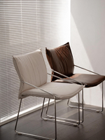 Chaise rembourrée en velours de style nordique pour petit appartement, salle à manger, bureau à domicile, design moderne et minimaliste, salon, chambre, bureau, tendance
