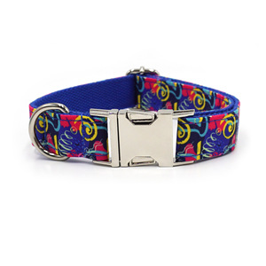 Hot Sale Luxury <strong>Dog</strong> <strong>Collar</strong> and Leash Set Wholesale Custom <strong>Dog</strong> Webbing Fancy Leashes Pet <strong>Collars</strong> Soft Adjustable <strong>Tactical</strong> Pet <strong>Dog</strong> - Product Image 1