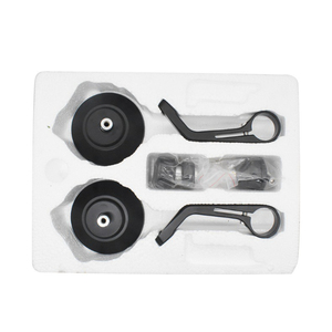 Rétroviseurs <span class=keywords><strong>de</strong></span> <span class=keywords><strong>guidon</strong></span> vintage <span class=keywords><strong>Cafe</strong></span> <span class=keywords><strong>Racer</strong></span> - Lentilles bleues anti-éblouissement, réflecteurs arrière en aluminium - Product Image 6