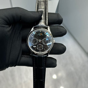 Reloj Mecánico para Hombre de Alta Calidad, Elegante y Clásico con Calendario Perpetuo, Fase Lunar y Multifunciones - Product Image 1