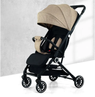 Poussette bébé légère avec toutes les roues absorption des chocs voyage en plein air landau bébé pliable facile