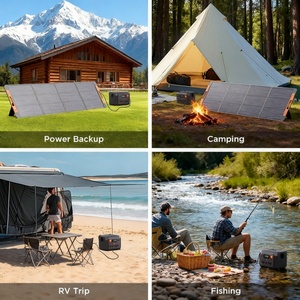 Alecter Solar APH-FB45 Panneau Solaire Monocristallin Pliable Certifié 200W Haute Efficacité 32 Cellules Noir - Product Image 3