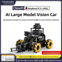 Coche Robótico Inteligente Hiwonder Clawpi Ros2 con Raspberry Pi 5, Navegación, Transporte, Brazo Robótico, Visión Artificial y Robot ROS