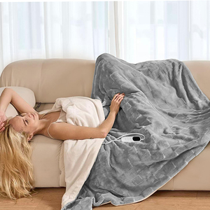 Manta Eléctrica Calefactable, Regalo Perfecto para el Invierno, Día de la Madre, Navidad, Apagado Automático en 10 Horas, Lavable a Máquina, Manta de Franela para Cama - Product Image 6