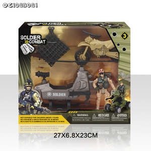 Escala caliente personalizado plástico ejército hombres modelo <span class=keywords><strong>militar</strong></span> accesorios pequeños soldados figura de Acción Verde juego con certificado En71 - Product Image 2