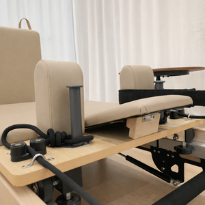 Máquina de Pilates Reformer de Madera, Plegable, Personalizable y Ajustable para Estudio, Gimnasio en Casa, Equipo de Pilates de Calidad Profesional, Venta al por Mayor - Product Image 4