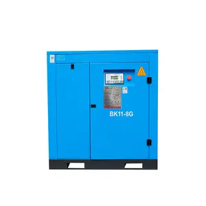 BK15-8G 15KW power frequency frequency conversions screw air compressor