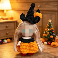 [Vêtements uniquement] Vêtements mignons pour figurine d'action de 10 cm, ensemble de vêtements pour poupée mignonne, cape d'Halloween.