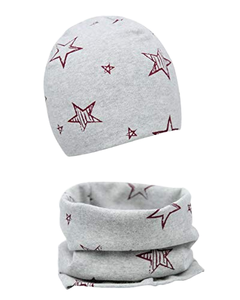 Gorro de punto con flecos y borlas, doble capa, de modal, ideal para viajes - Product Image 1