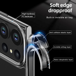 Funda magnética <span class=keywords><strong>de</strong></span> <span class=keywords><strong>cristal</strong></span> transparente para Samsung Galaxy S24 Ultra S24 Plus Funda protectora <span class=keywords><strong>de</strong></span> <span class=keywords><strong>gel</strong></span> <span class=keywords><strong>de</strong></span> goma antiamarilla para Samsung S23 Ultra - Product Image 5