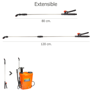 Spruzzatore a Batteria Wolfpack con Lancia Estensibile (08052000) - Product Image 2