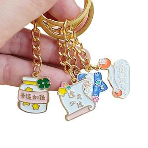 Porte-clés en alliage de zinc léger et durable avec logo/design de marque personnalisable, cadeau commémoratif personnalisé - Product Image 2