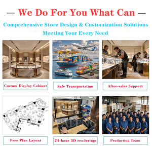 <span class=keywords><strong>Vitrine</strong></span> d'<span class=keywords><strong>Exposition</strong></span> à Bijoux en <span class=keywords><strong>Verre</strong></span> Trempé LED OEM & ODM avec Cadre en Acier Inoxydable Doré pour Centres Commerciaux de Luxe - Product Image 3