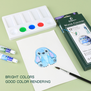 Ensemble de <span class=keywords><strong>peinture</strong></span> <span class=keywords><strong>aquarelle</strong></span> professionnelle Giorgione Custom 12 couleurs 12 ml G-7018, vente en gros directe d'usine en Chine, pigments pour artistes - Product Image 4