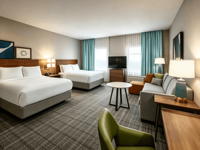 Meubles d'hôtel haut de gamme Staybridge Suites pour projets hôteliers : Canapé, Table, Chaise, Lit