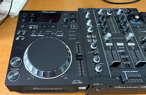 Ensemble DJ <span class=keywords><strong>Pioneer</strong></span> d'occasion 2 pièces CDJ350 Multi Player + 1 pièce DJM450 Mixeur DJ 2 canaux Équipement DJ complet pour soirée en club - Product Image 3