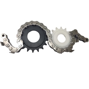 Pignon d'entraînement à chaîne à rouleaux en acier sur mesure 12B 16B - Product Image 5