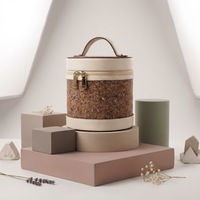 Sac à main rigide personnalisé ODM avec fermeture éclair, en cuir végétal naturel pressé à chaud, écologique, pour femme, usage quotidien, améliorable