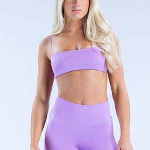 4Pcs Tùy Chỉnh Hoạt Động Mặc Sexy Crop Top Dài Tay Áo Tập Thể Dục Thể Thao Vải Tập Thể Dục Phòng Tập Thể Dục Yoga Đặt Phụ Nữ - Product Image 6