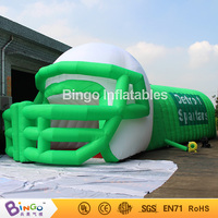 Bingo Factory propose des tunnels et des stands gonflables personnalisés pour événements sportifs.