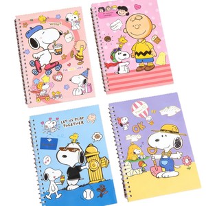 Cuaderno Espiral A5 con Diseño de <span class=keywords><strong>Snoopy</strong></span>, Juego de Cuadernos de Colores para Estudiantes, Kit de Papelería Bonito, Útiles Escolares, Juguetes de Dibujo - Product Image 1