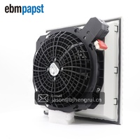 Ventilateur axial de refroidissement pour armoire Rittal carrée, unité filtrante ebmpapst K2E200-AH20-05 200 mm 230 V AC 70 W 2700 tr/min 600 m³/h