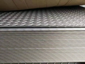 Chine Fournisseur Fabricant Personnalisé Antidérapant Vérifié En Relief En Acier Inoxydable <span class=keywords><strong>Plaque</strong></span> 430 304 316L Liste De Prix D'usine - Product Image 3